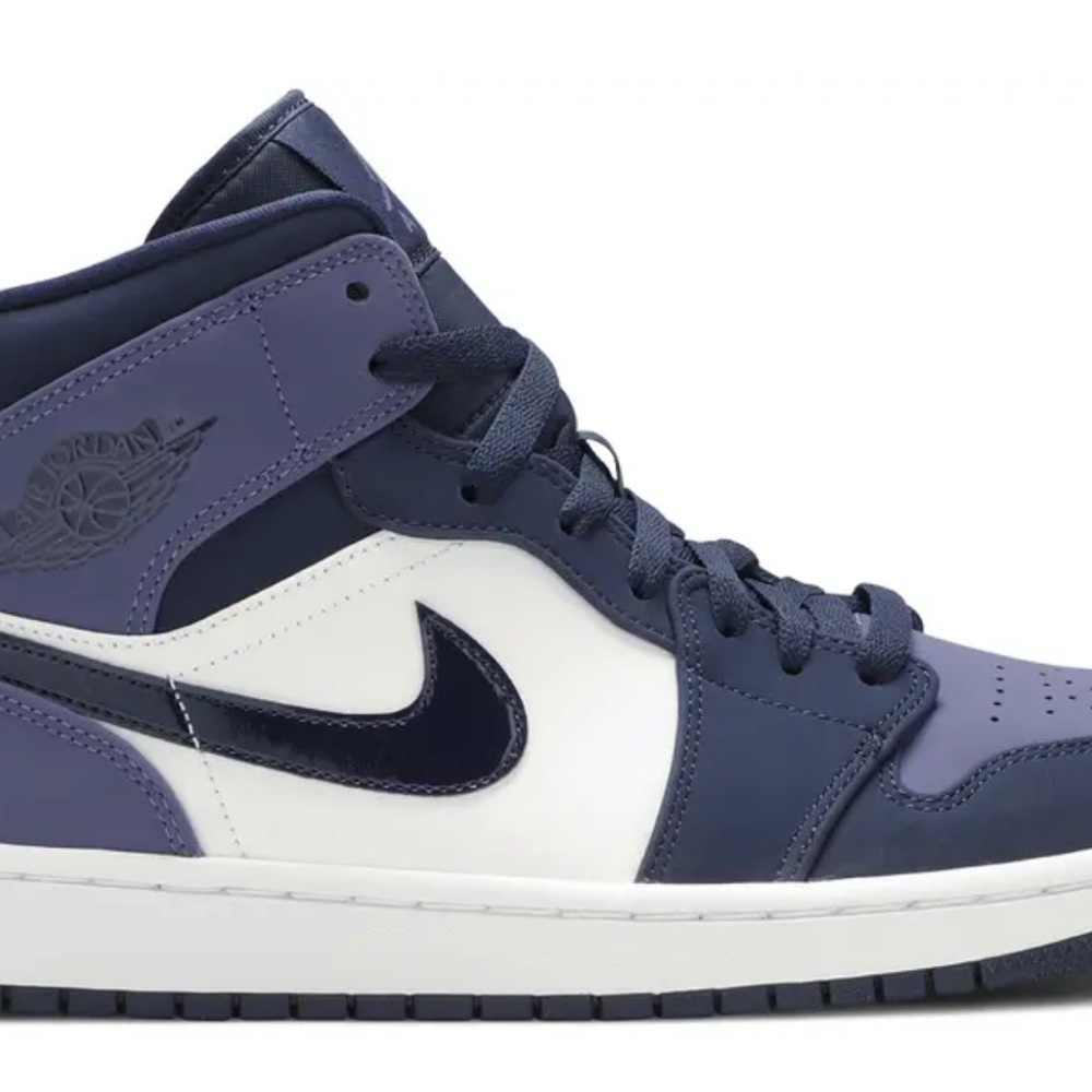 Air Jordan 1 Mid Sanded Purple Size 12